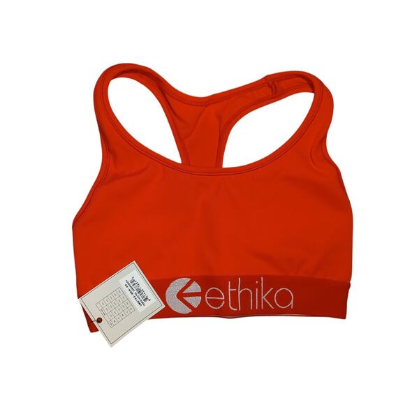 Ethika Women's Subzero Neon Red S-Bra XS - Picture 1 of 5